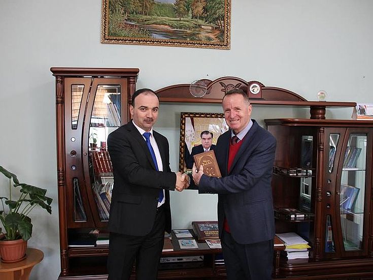 Новый ректор Института государственного управления при Президенте Республики Таджикистан, господин Гафурзода Абдухалил