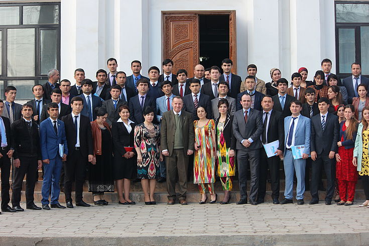 Встреча стипендиатов в Таджикистане