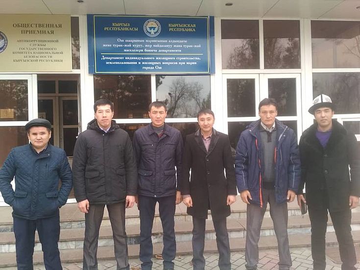 Die aktiven HSS-Alumni in der südkirgisischen Stadt Osch